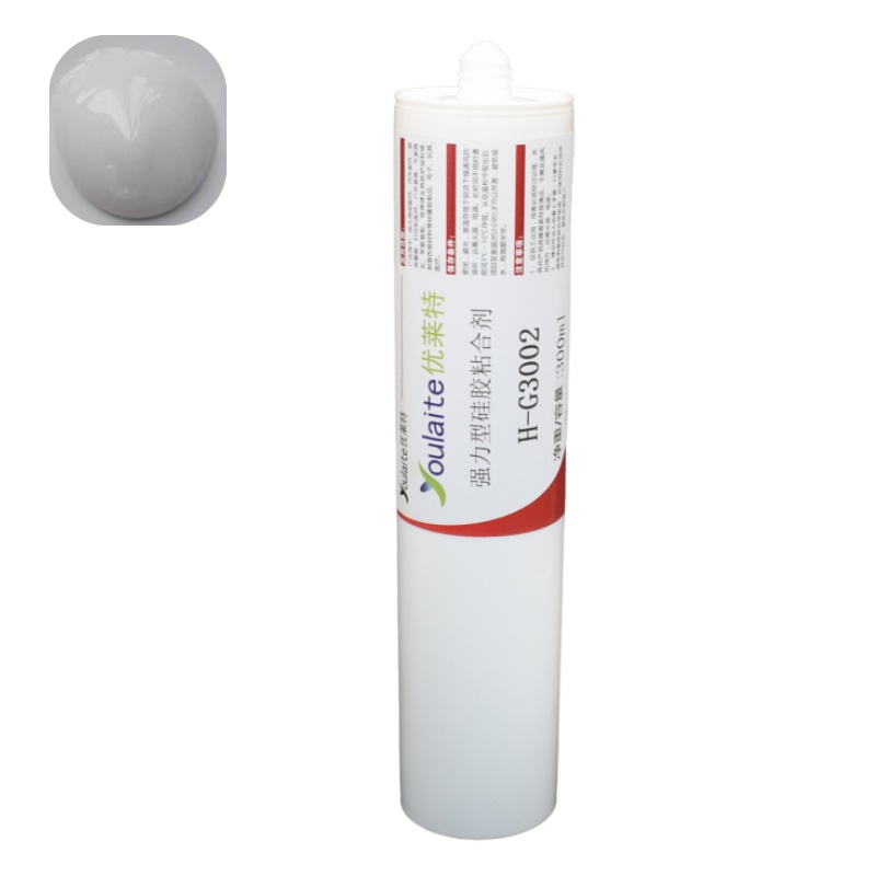 硅膠粘金屬慢干膠水耐高溫防水粘合劑300ml/支_25只/箱